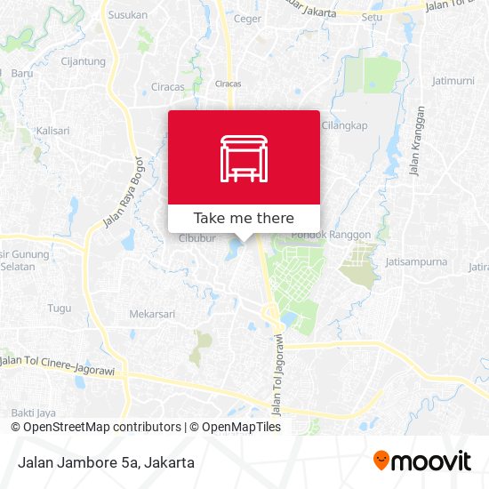 Jalan Jambore 5a map