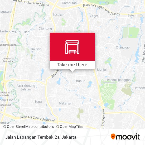 Jalan Lapangan Tembak 2a map