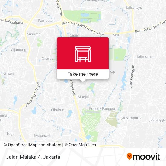 Jalan Malaka 4 map