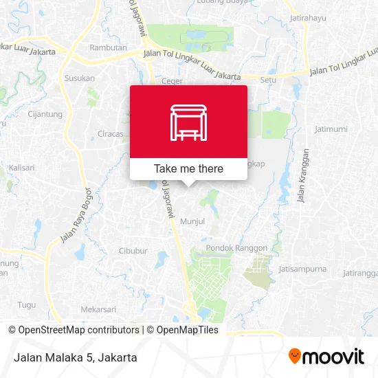 Jalan Malaka 5 map