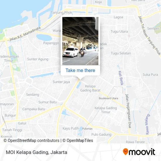 MOI Kelapa Gading map