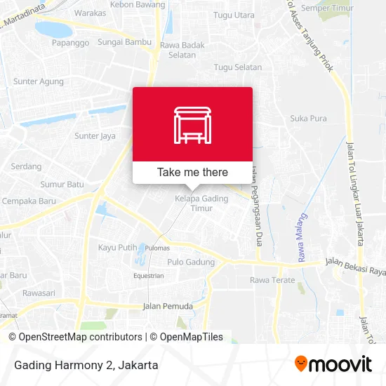 Gading Harmony 2 map