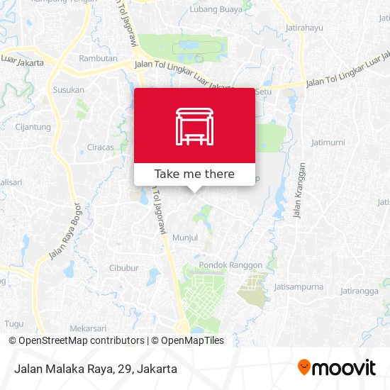 Jalan Malaka Raya, 29 map