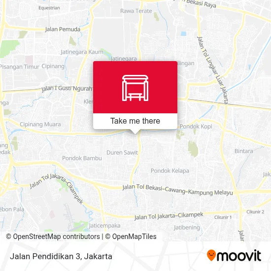 Jalan Pendidikan 3 map