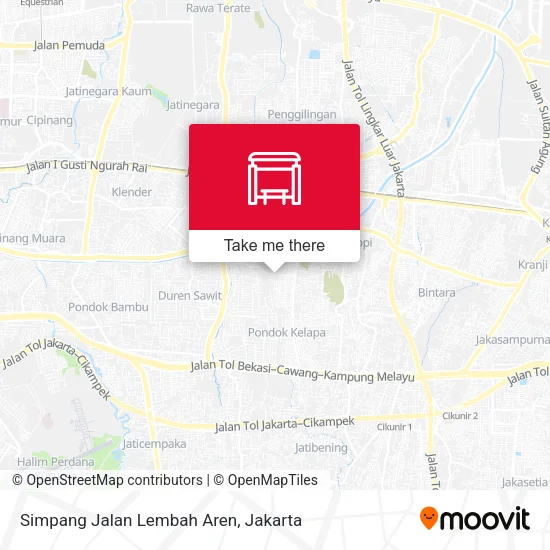 Simpang Jalan Lembah Aren map