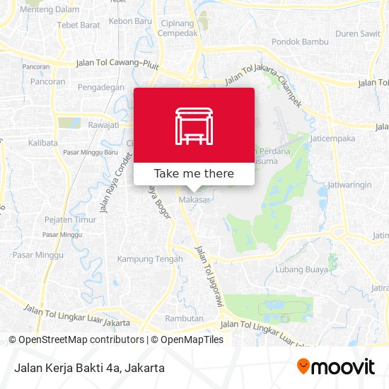 Jalan Kerja Bakti 4a map