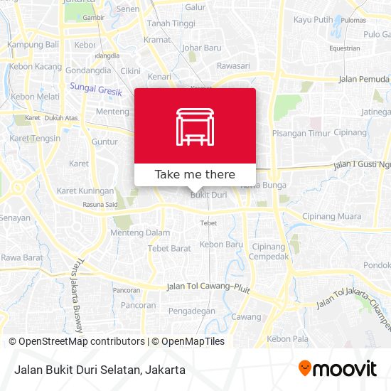 Jalan Bukit Duri Selatan map