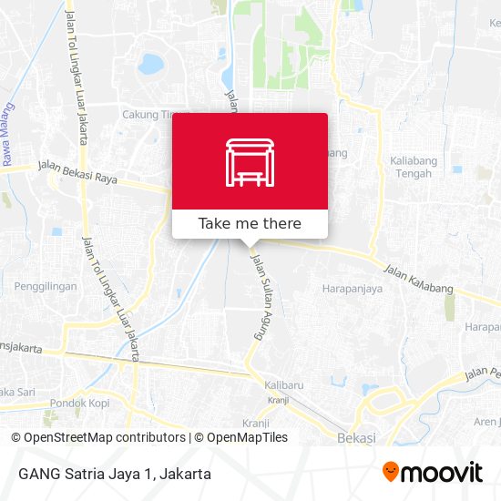 GANG Satria Jaya 1 map