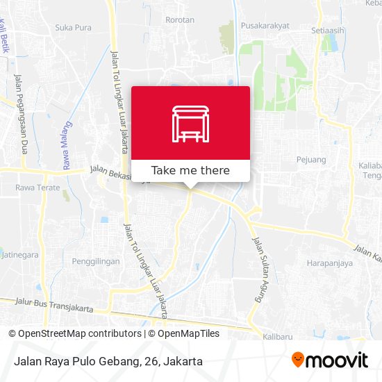 Jalan Raya Pulo Gebang, 26 map