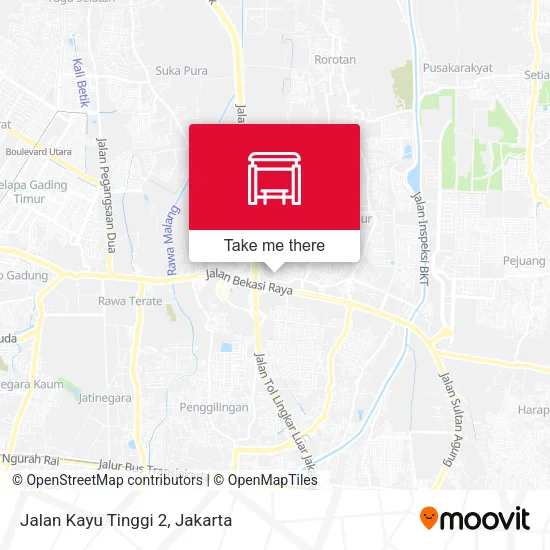 Jalan Kayu Tinggi 2 map
