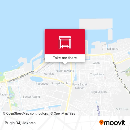 Bugis 34 map