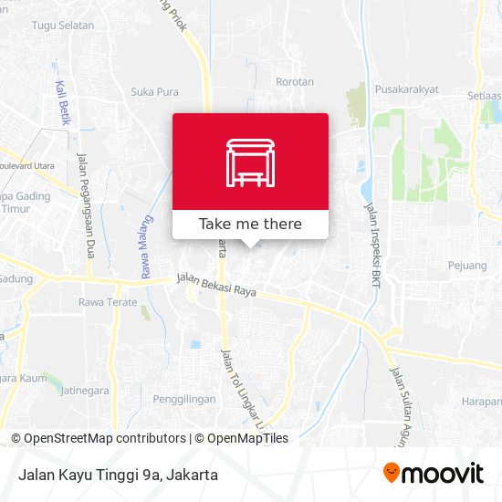 Jalan Kayu Tinggi 9a map