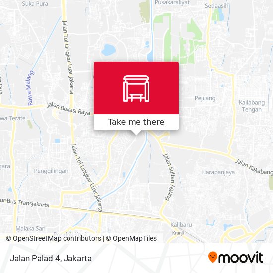 Jalan Palad 4 map