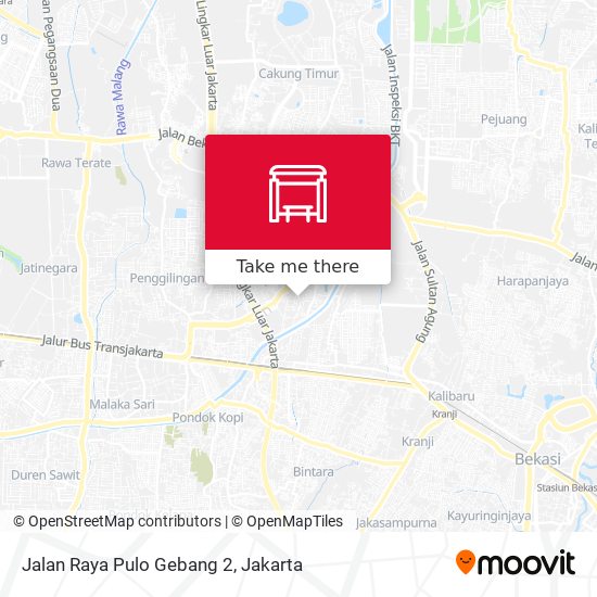 Jalan Raya Pulo Gebang 2 map