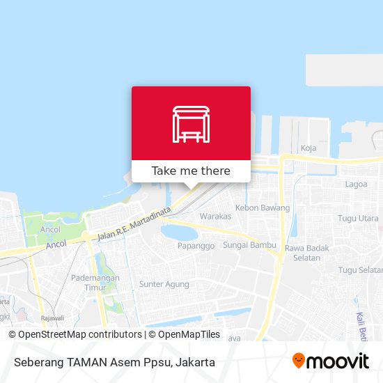 Seberang TAMAN Asem Ppsu map