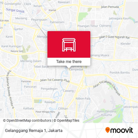 Gelanggang Remaja 1 map