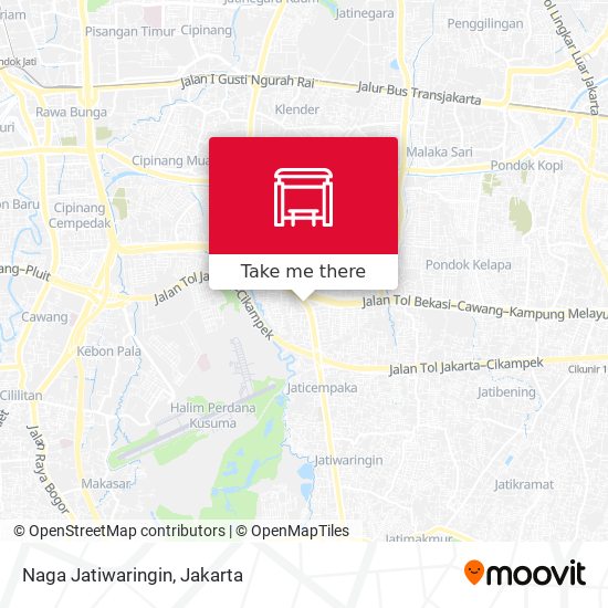 Naga Jatiwaringin map