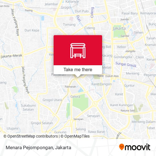 Menara Pejompongan map