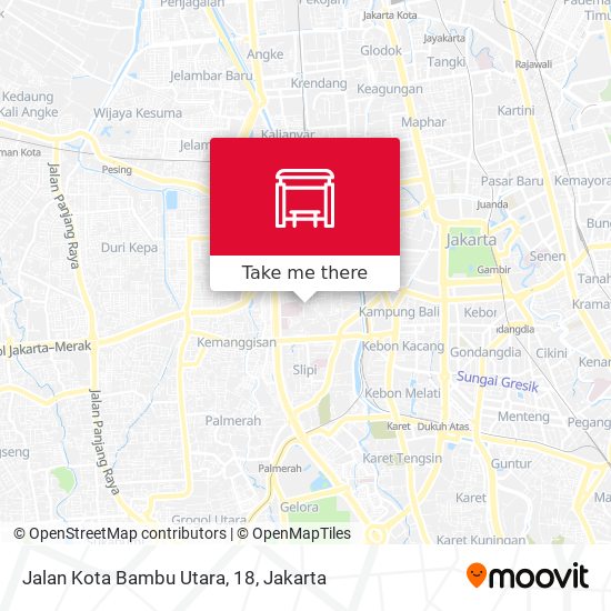 Jalan Kota Bambu Utara, 18 map
