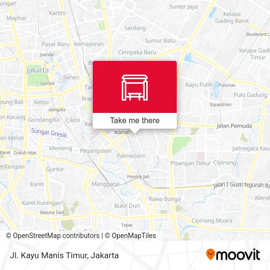 Jl. Kayu Manis Timur map