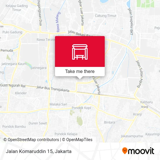 Jalan Komaruddin 15 map