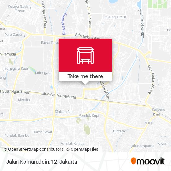 Jalan Komaruddin, 12 map