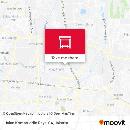 Jalan Komaruddin Raya, 04 map