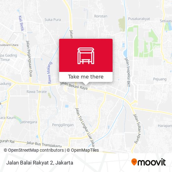 Jalan Balai Rakyat 2 map