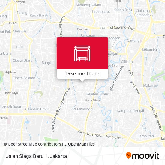 Jalan Siaga Baru 1 map