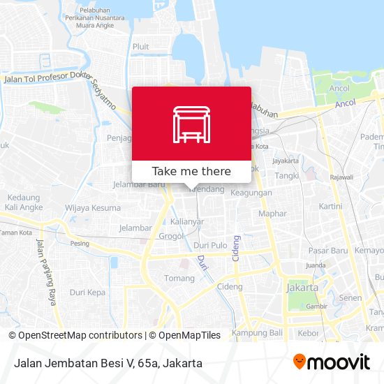 Jalan Jembatan Besi V, 65a map