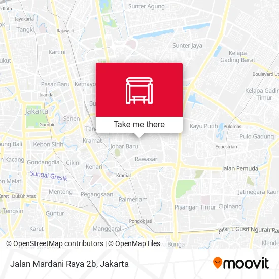 Jalan Mardani Raya 2b map
