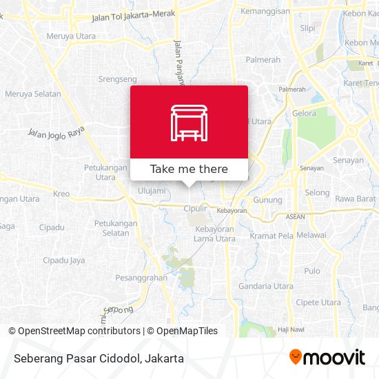 Seberang Pasar Cidodol map