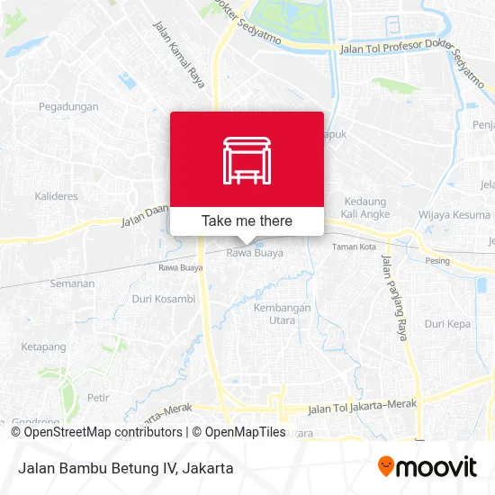Jalan Bambu Betung IV map