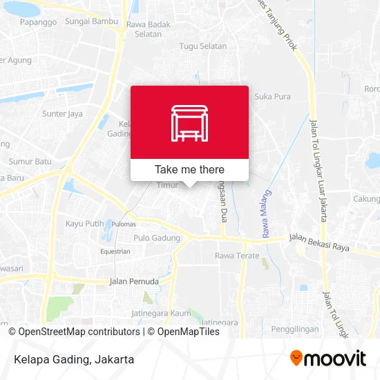 Kelapa Gading map