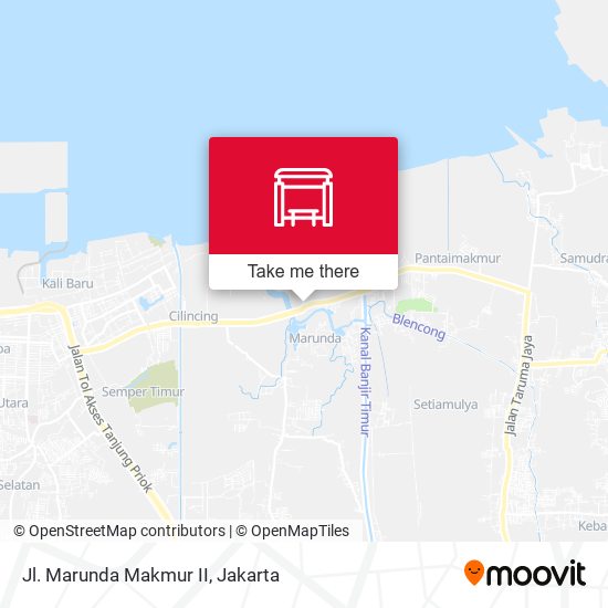 Jl. Marunda Makmur II map