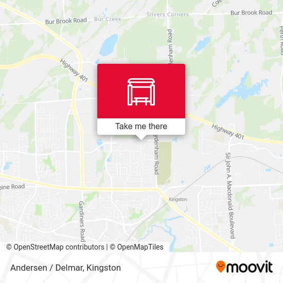 Andersen / Delmar map