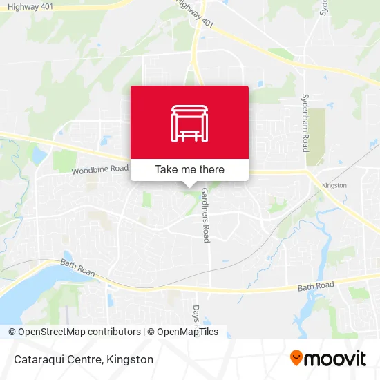 Cataraqui Centre map
