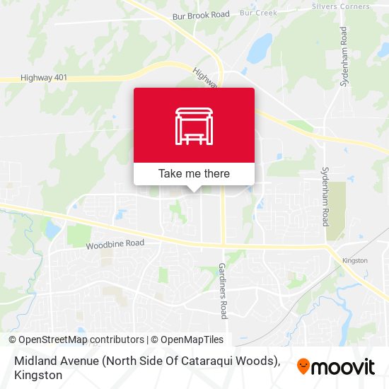 Midland Avenue (North Side Of Cataraqui Woods) plan