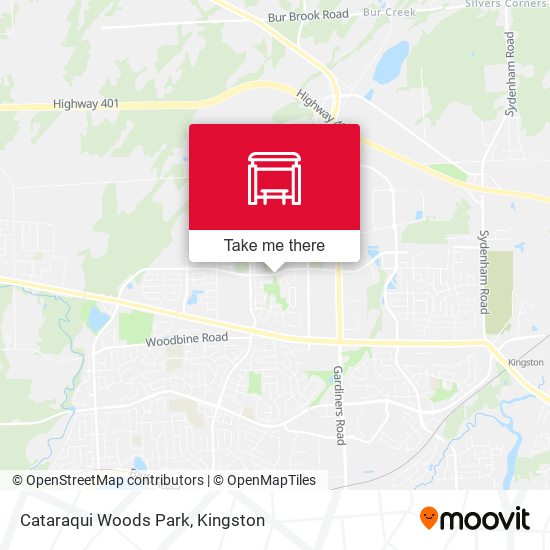 Cataraqui Woods Park plan