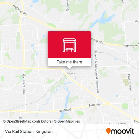 Via Rail Station plan
