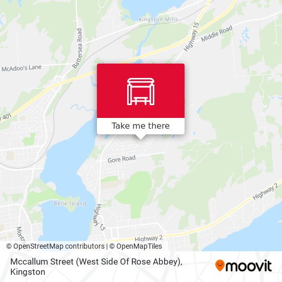 Mccallum Street (West Side Of Rose Abbey) plan