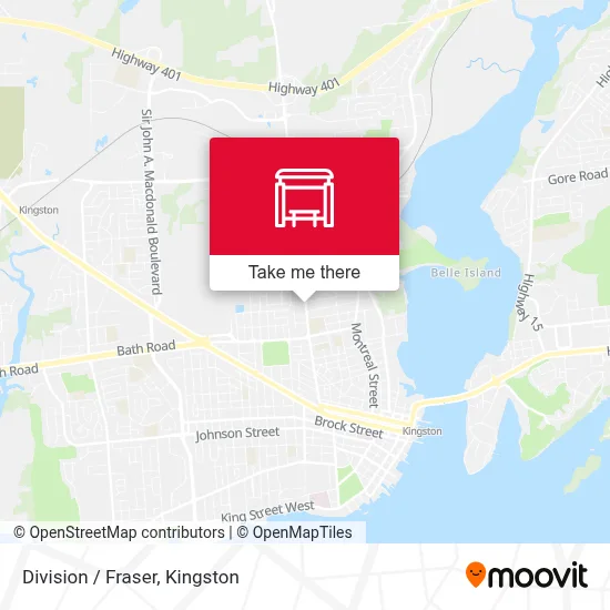Division / Fraser map