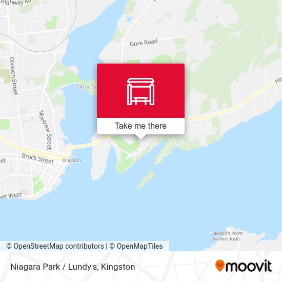 Niagara Park / Lundy's map