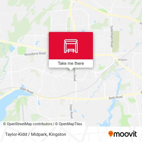 Taylor-Kidd / Midpark map