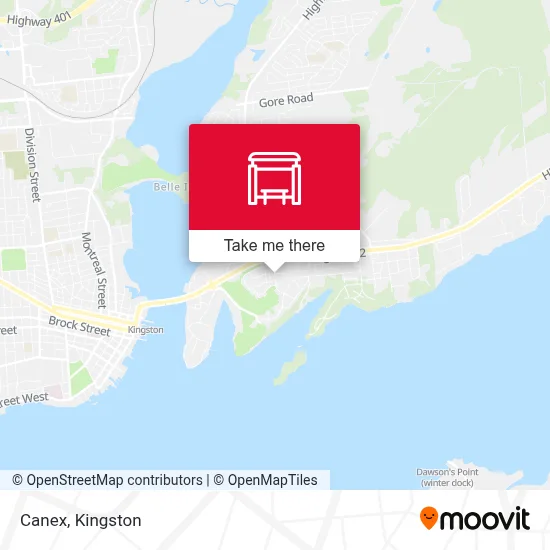 Canex map