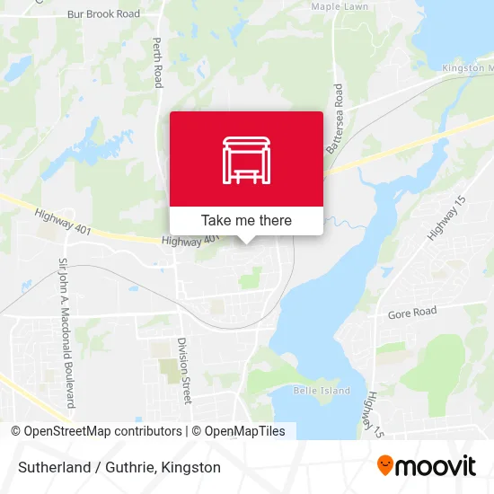 Sutherland / Guthrie map