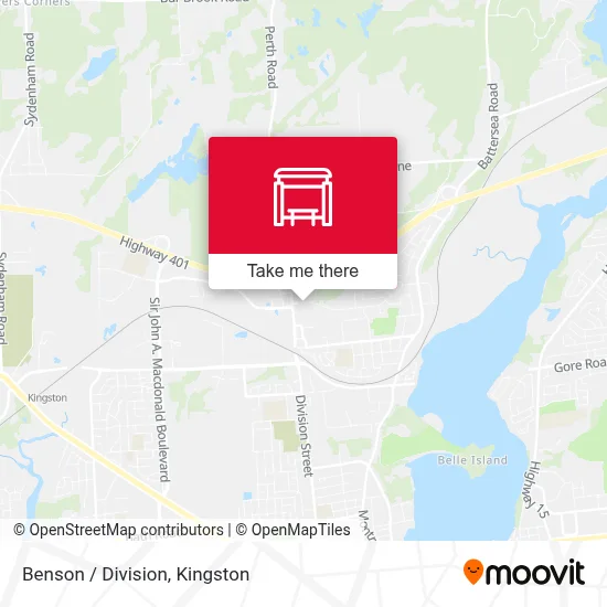 Benson / Division map