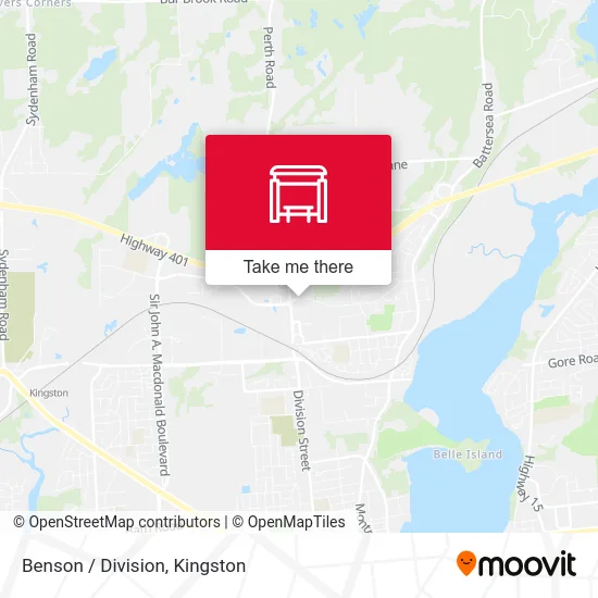 Benson / Division map