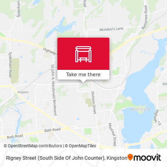 Rigney Street (South Side Of John Counter) plan