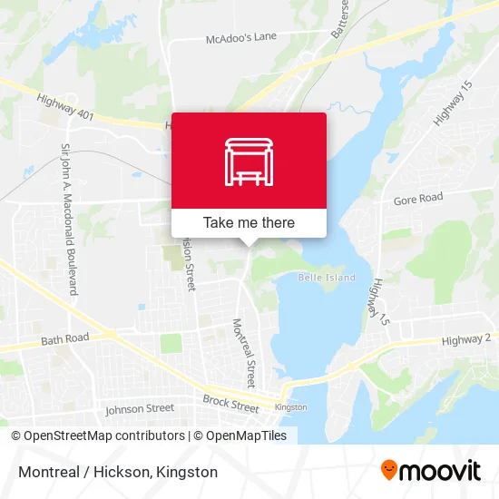 Montreal / Hickson map
